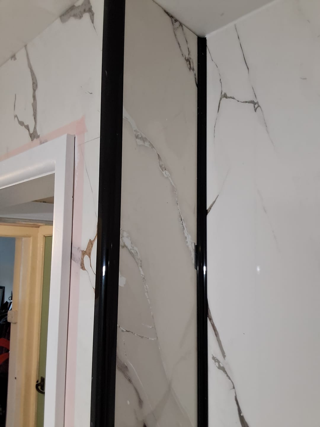 Customer photo review of 10mm Black External Corner Trim