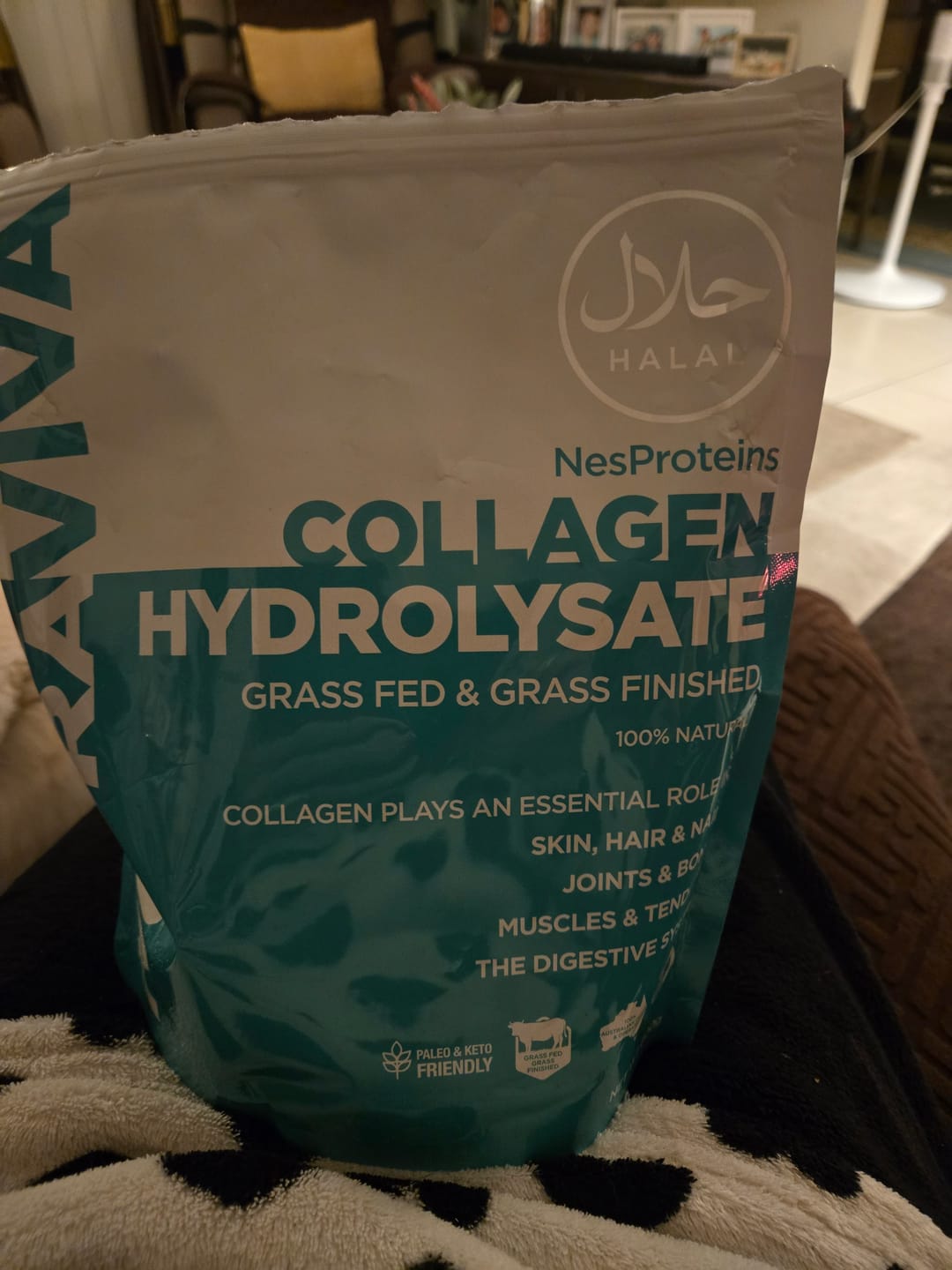 Customer photo review of Nutraviva NesProteins Collagen Hydrolysate (Beef) Halal 800g