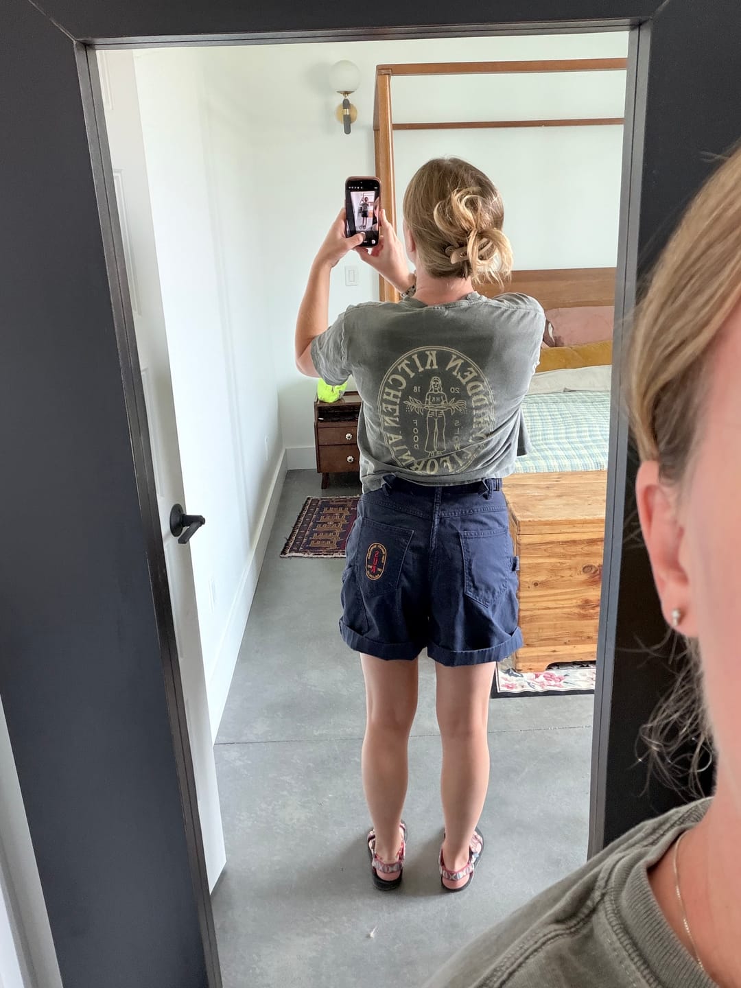Customer photo review of Utility Shorts