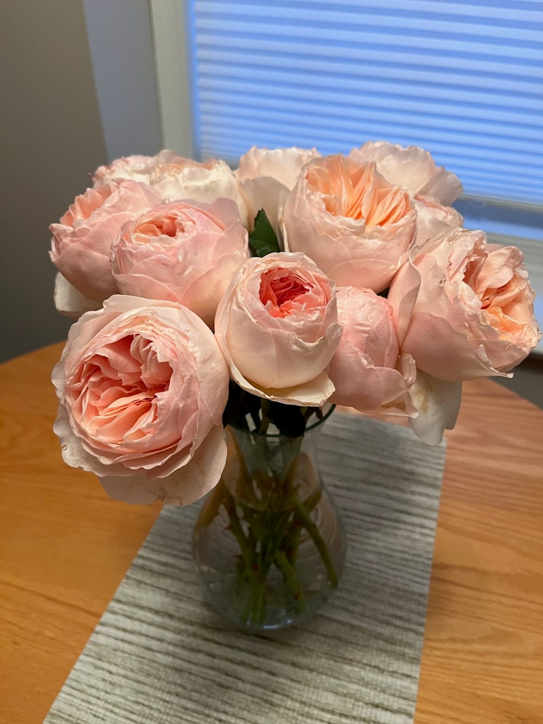 Customer photo review of Juliet™ David Austin® Rose Bouquet