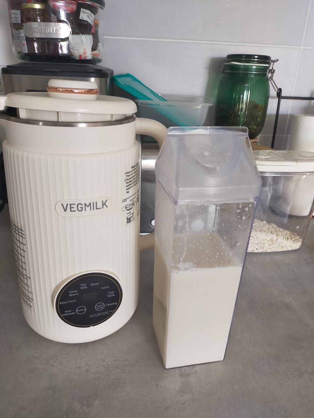 Customer photo review of E-book : +30 Recettes de laits végétaux & smoothies
