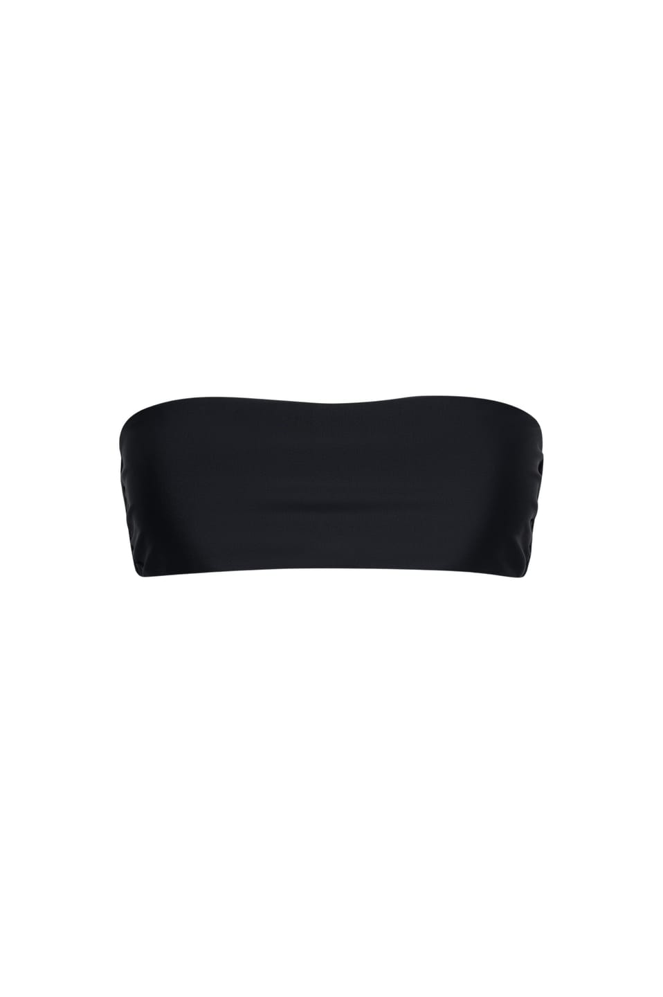Customer photo review of Santorini Seamless Bandeau Bikini Top – Black