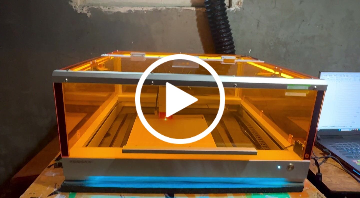 Customer video review of TOOCAA L2 Desktop Laser Engraver & Cutter