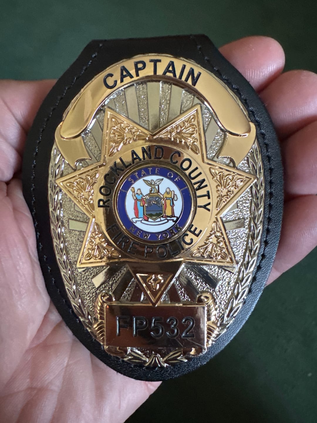 Customer photo review of Customizable Badge BA14