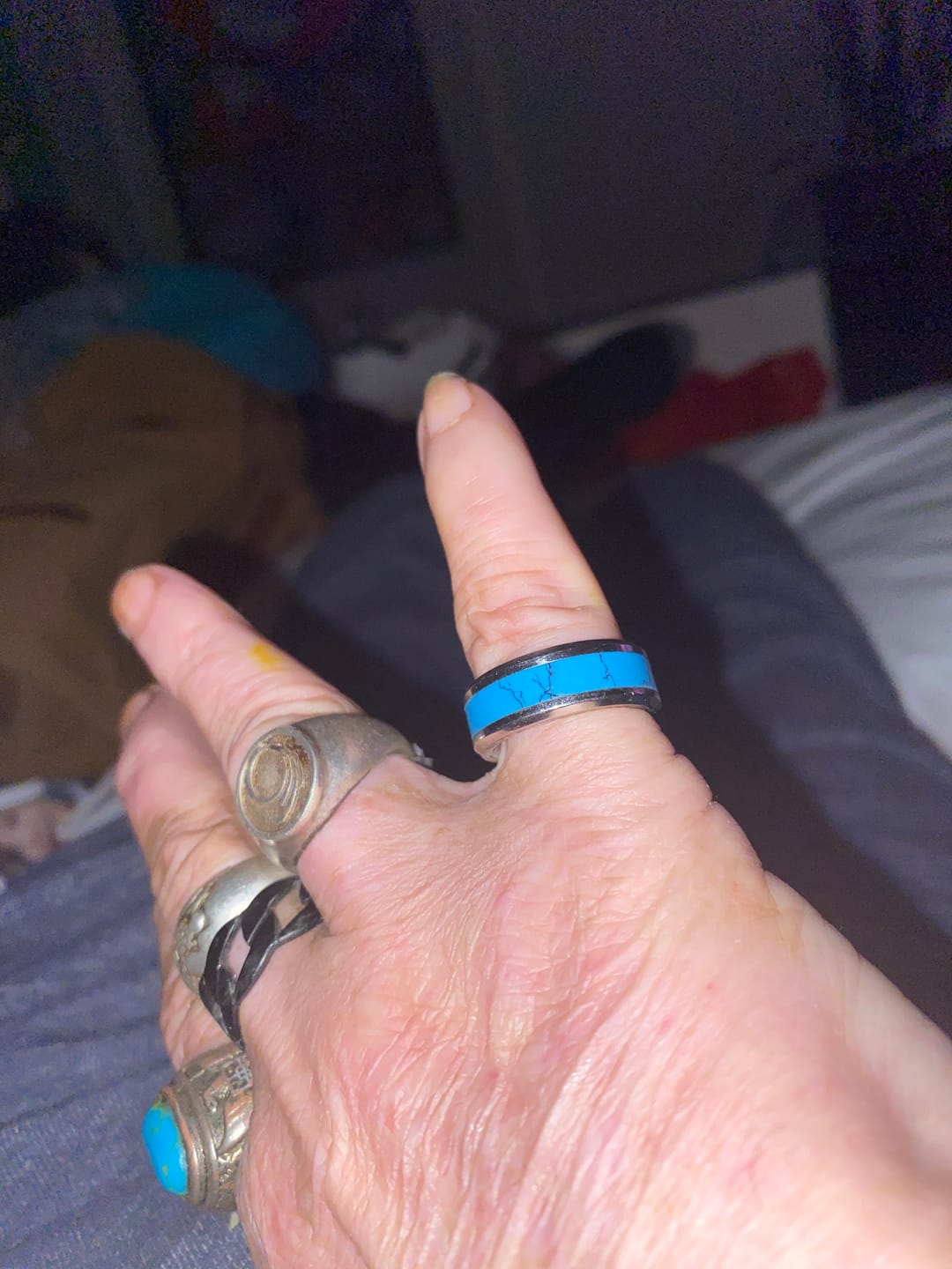 Customer photo review of TURQUOISE BAND.