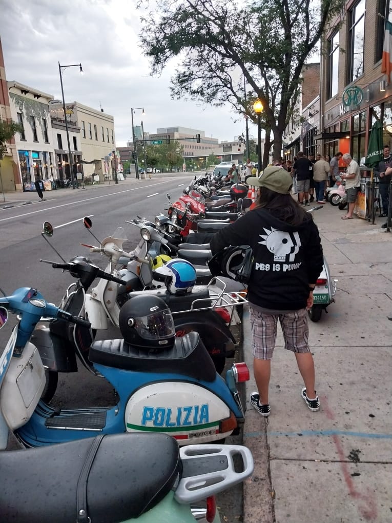 Customer photo review of PBS is Punk Zip-up Hoodie