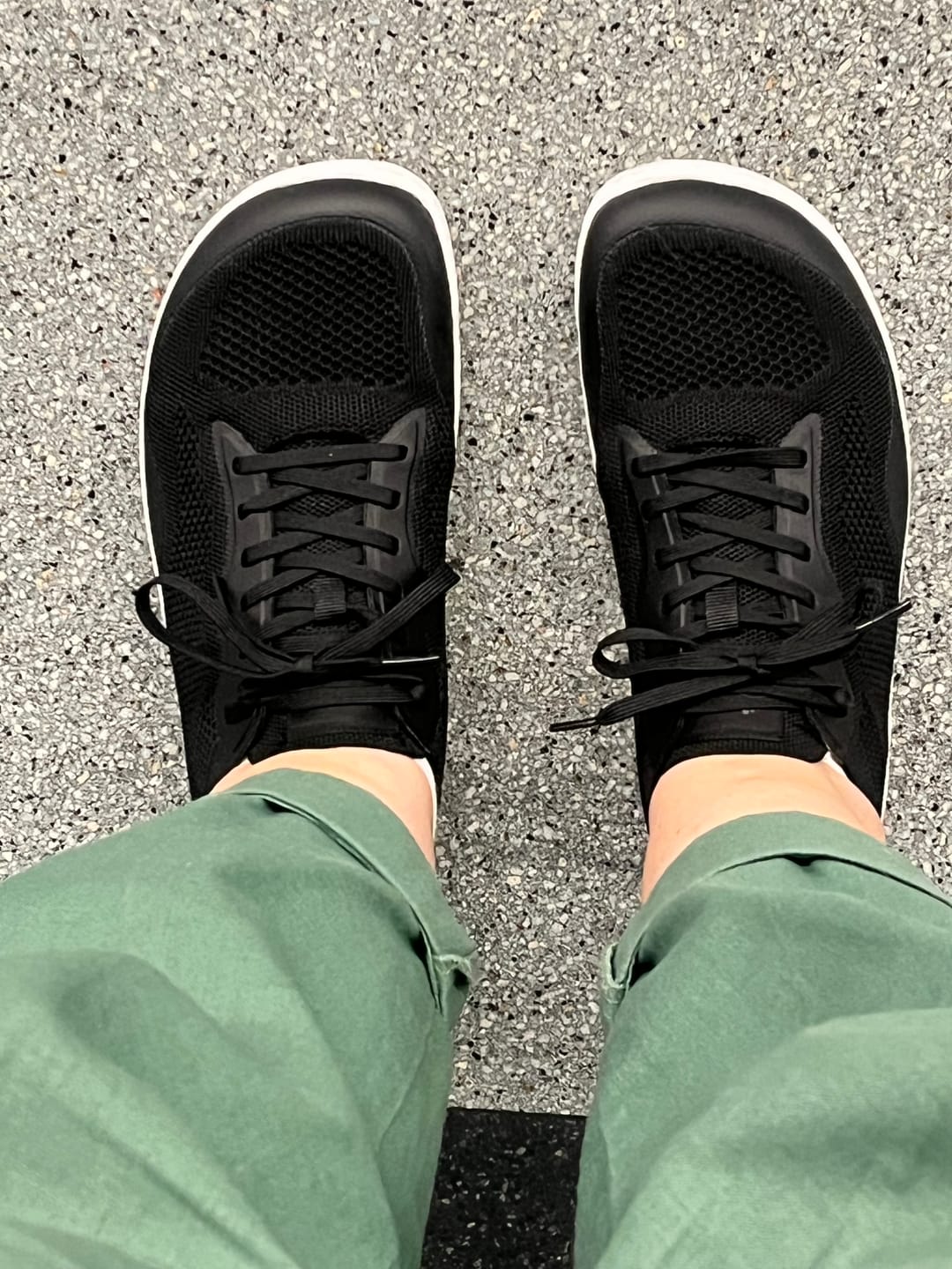 Customer photo review of Roots Freedom Black- KARV™ Upper Tech