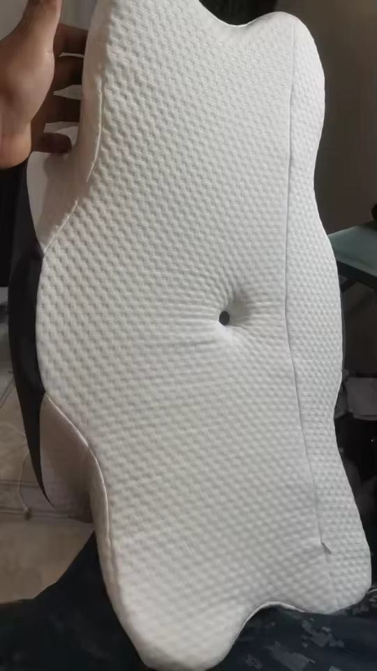 Customer photo review of Almohada Cervical Ergonómica Viscoelástica
