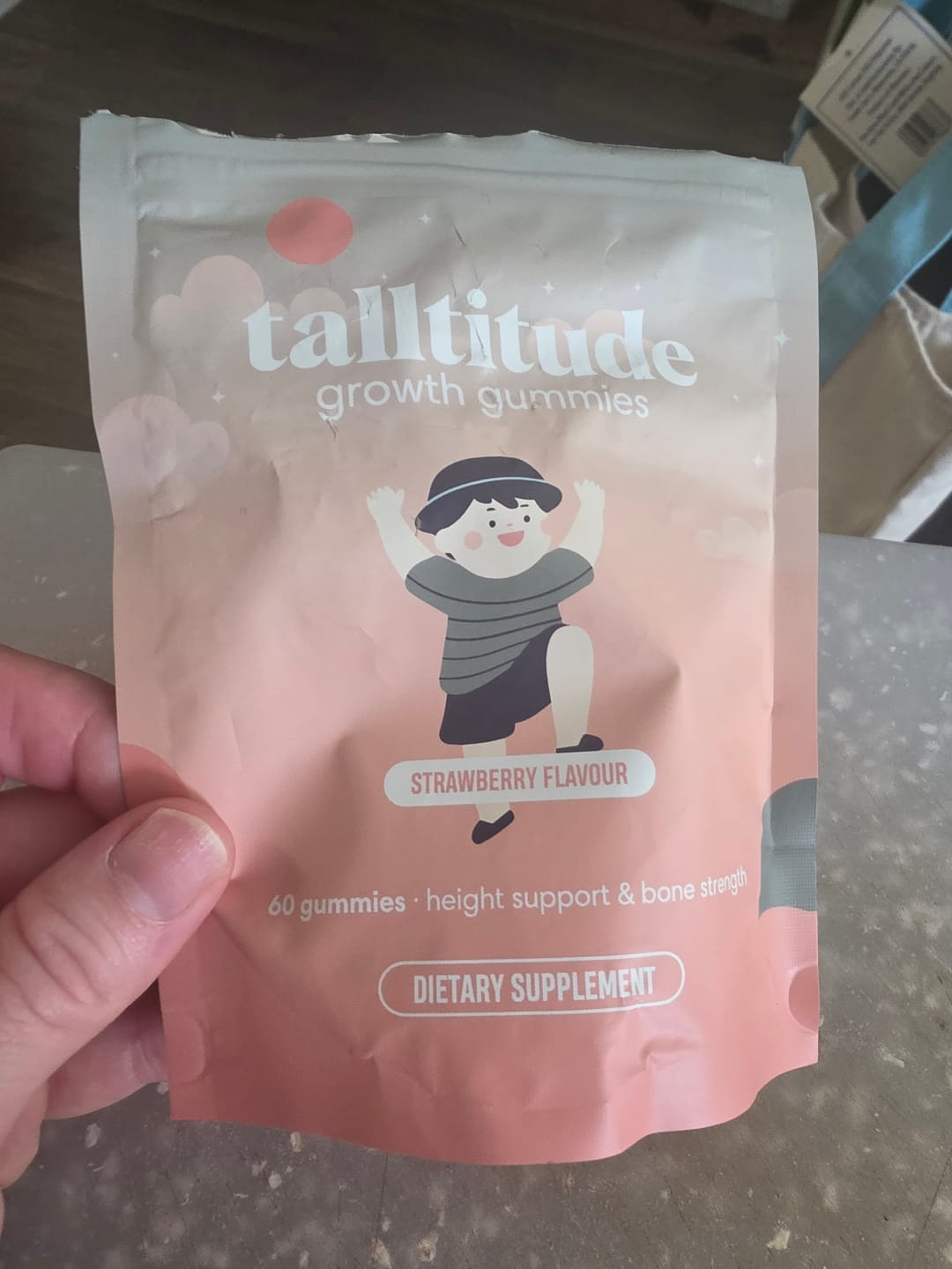 Customer photo review of Growth Gummies