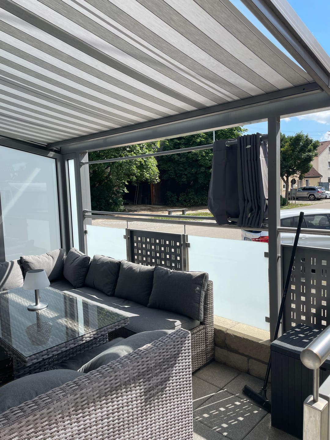 Customer photo review of Extra breiter Outdoor Verdunkelungsvorhang nach Maß · Torvexa