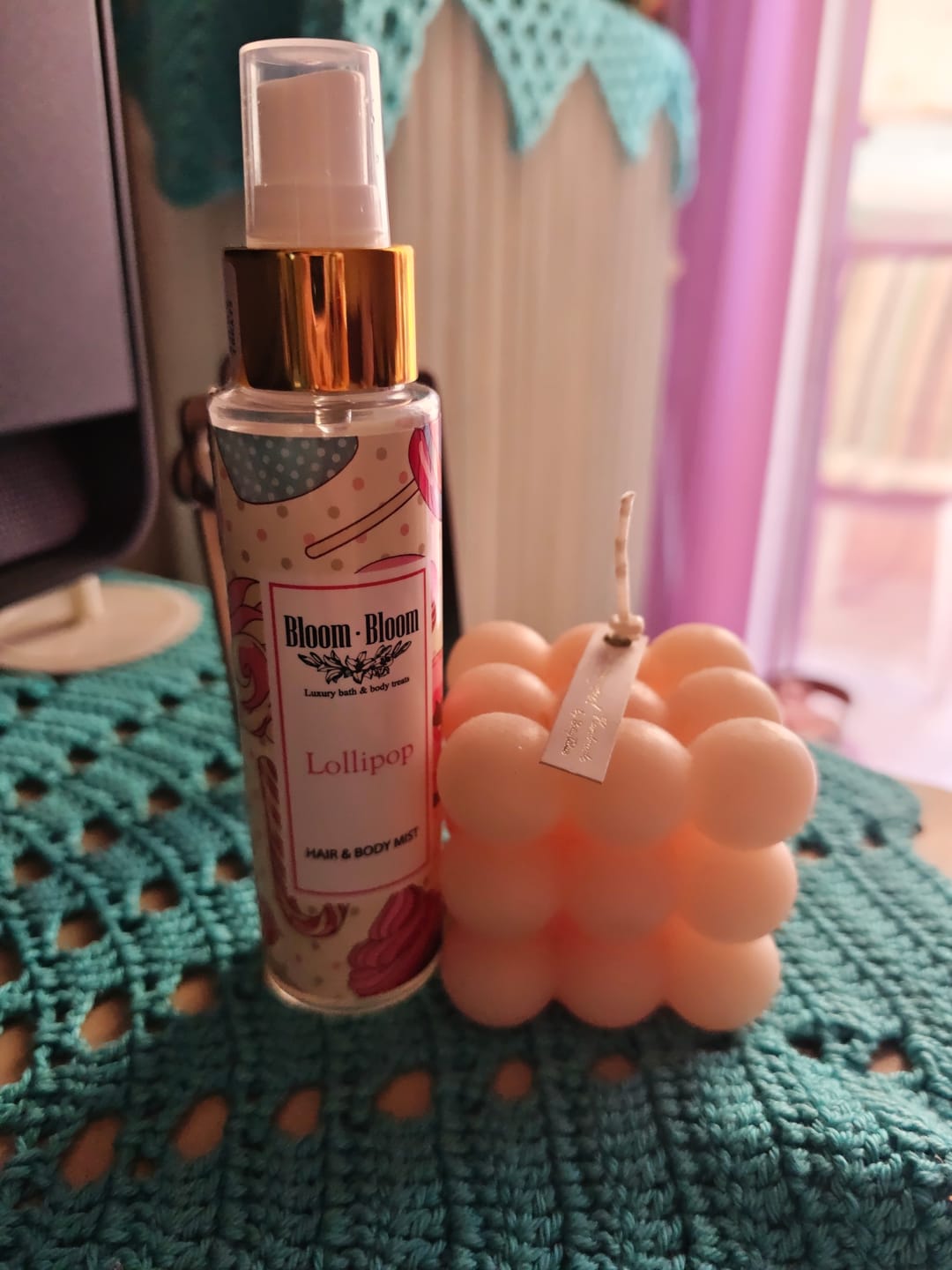 Customer photo review of Hair & Body Mist Lollipop με Πανθενόλη & Αλόη Βέρα | 100ml