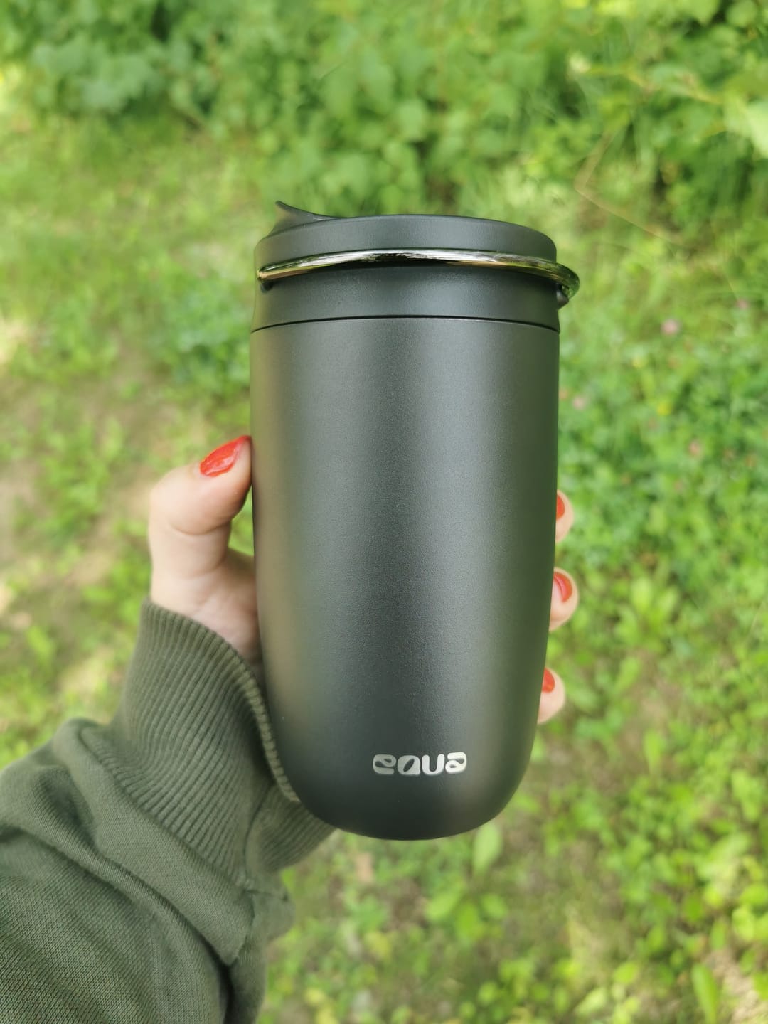 Customer photo review of Puodelis BLACK