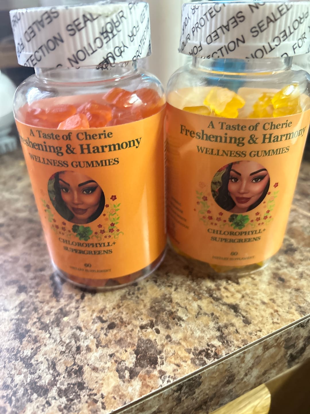 Customer photo review of Refreshing & Harmony Chlorophyll Gummies (Mango Flavor)