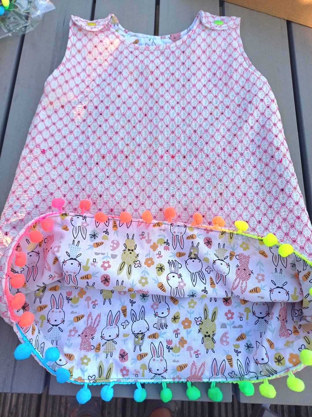 Customer photo review of Airy Prism Knitted Fabric