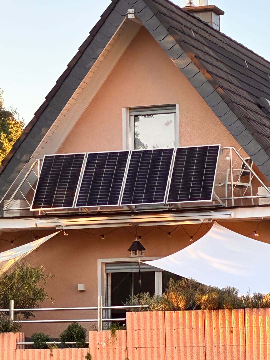 Customer photo review of Ray Lite Balkonkraftwerk 200W~1200W