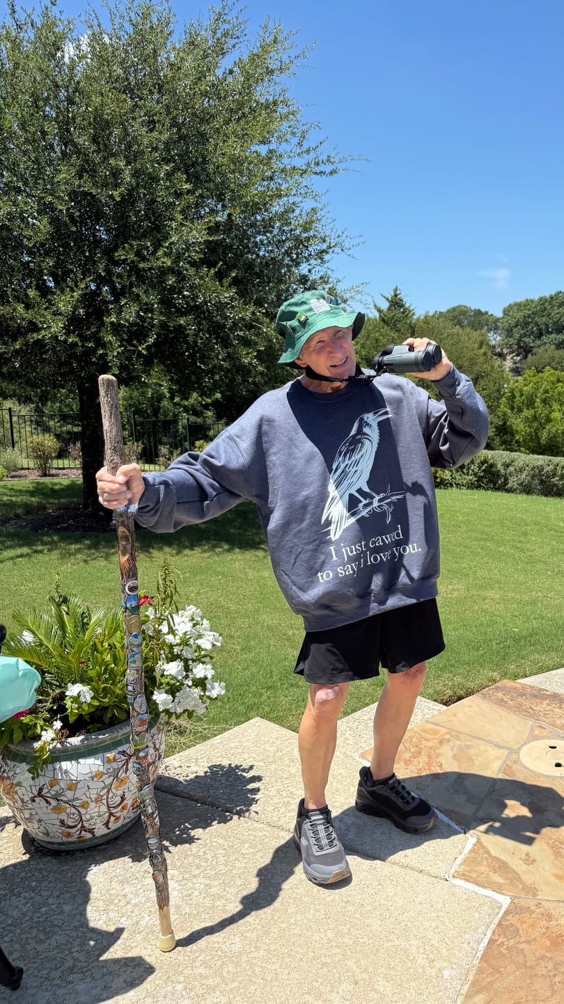 Customer photo review of Crow Caw I Love You Sweatshirt