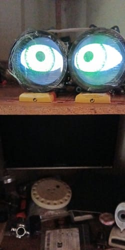 Demon Eyes customer installation