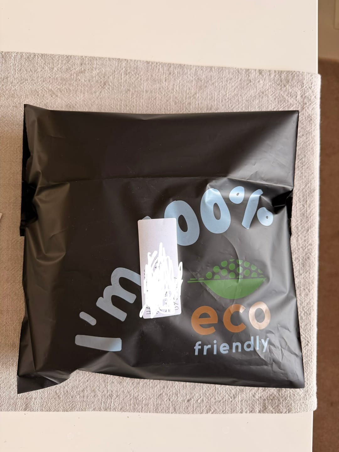 Customer photo review of Compostable Mailing Bags