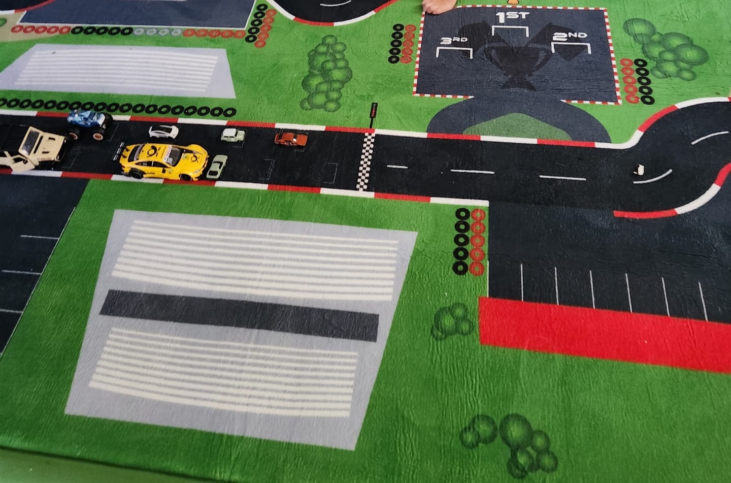 Customer photo review of Relax Mat - 1.4" Thick Soft Foam Play Mat