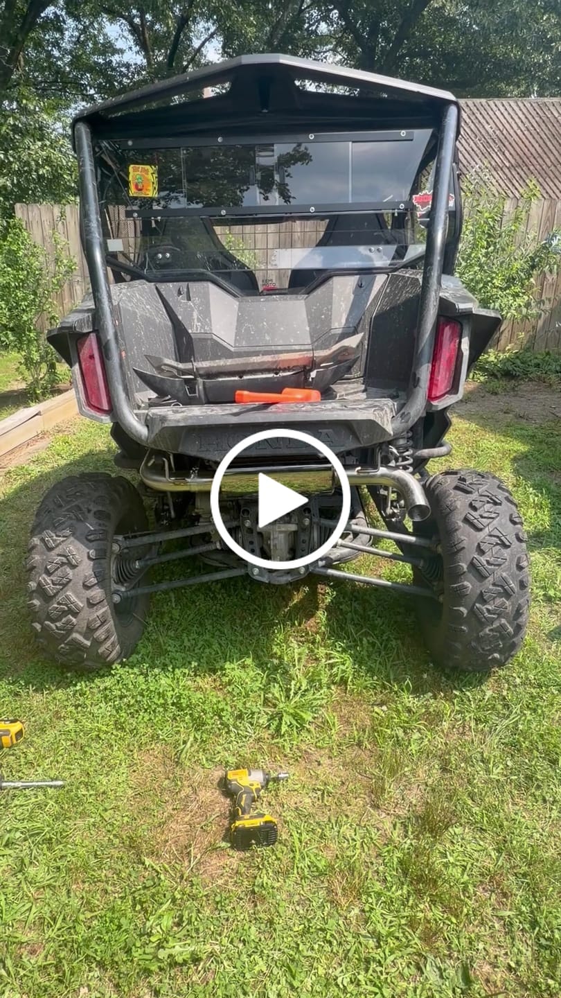 Customer video review of RPM Honda Talon 1000 Sport Muffler, Slip-On Sport Muffler