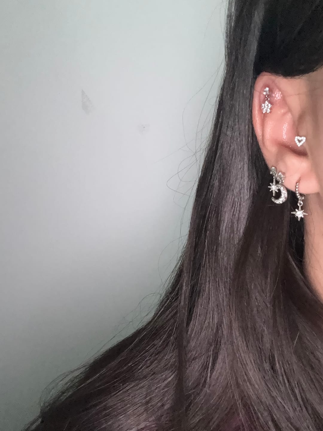Customer photo review of Heart Piercing | Titan