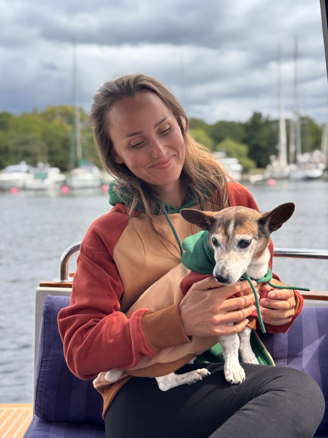 Customer photo review of Ranger Dog Hoodie