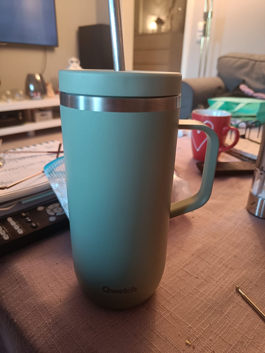 Customer photo review of Qwetch Cold Cup med hank, 600ml