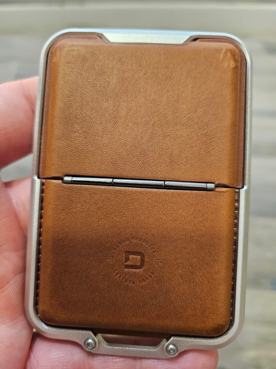Customer photo review of MagSafe Wallet