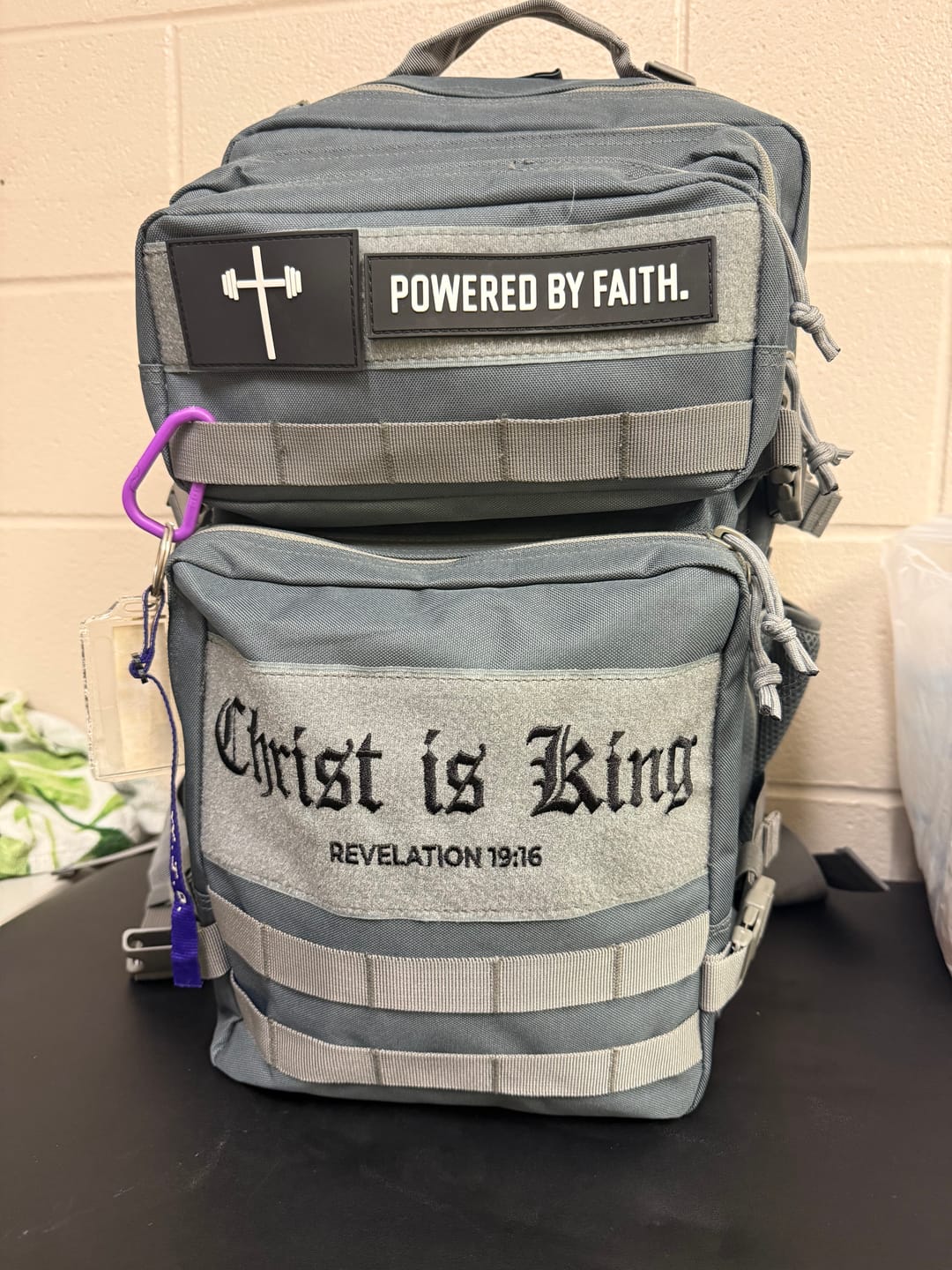 Customer photo review of HolStrength 45L Tactical Backpack