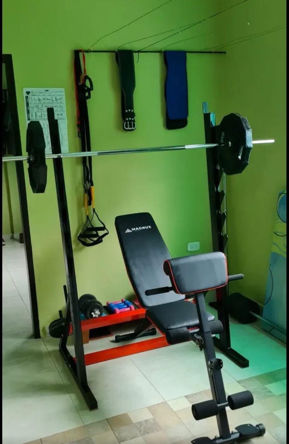 Customer photo review of Banco Magnux Reclinable con Predicador – Multiposición