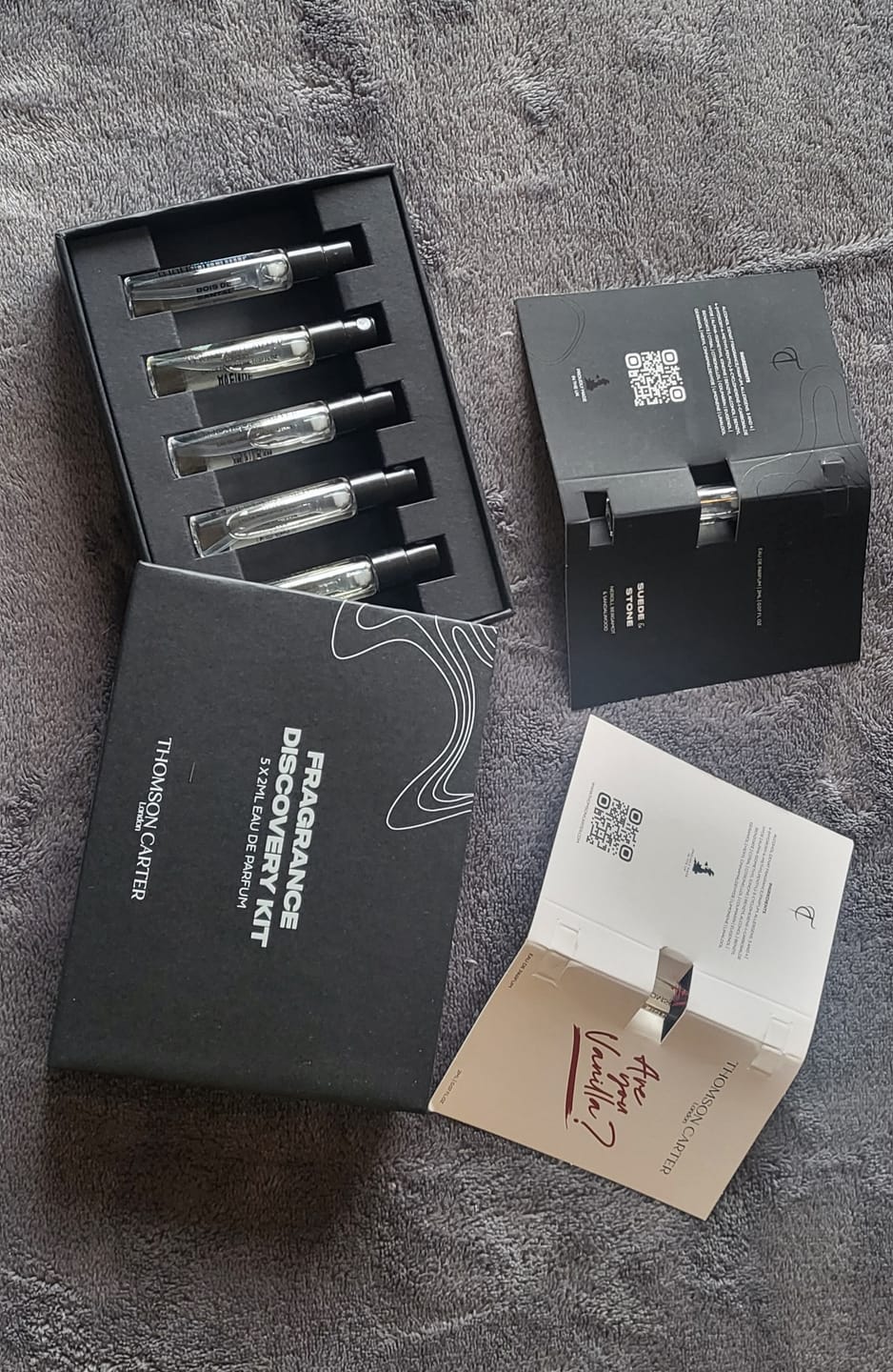 Customer photo review of Fragrance Discovery Kit | 5x 2ml | Eau de Parfum