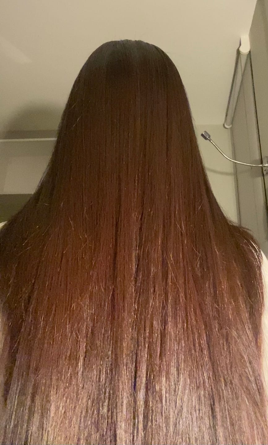 Customer photo review of Cee Cee Hair Repair Mask