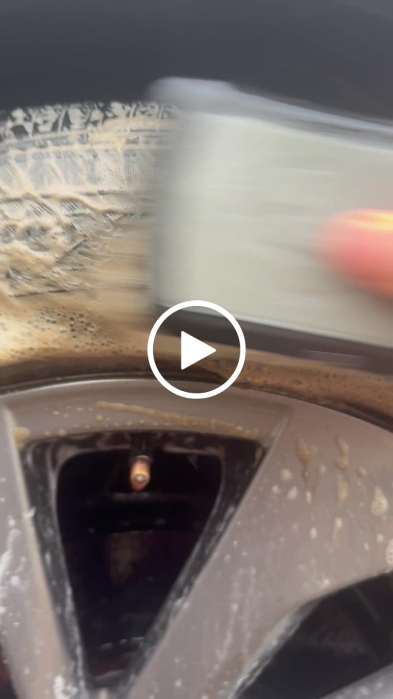 Customer video review of Tire Cleaner