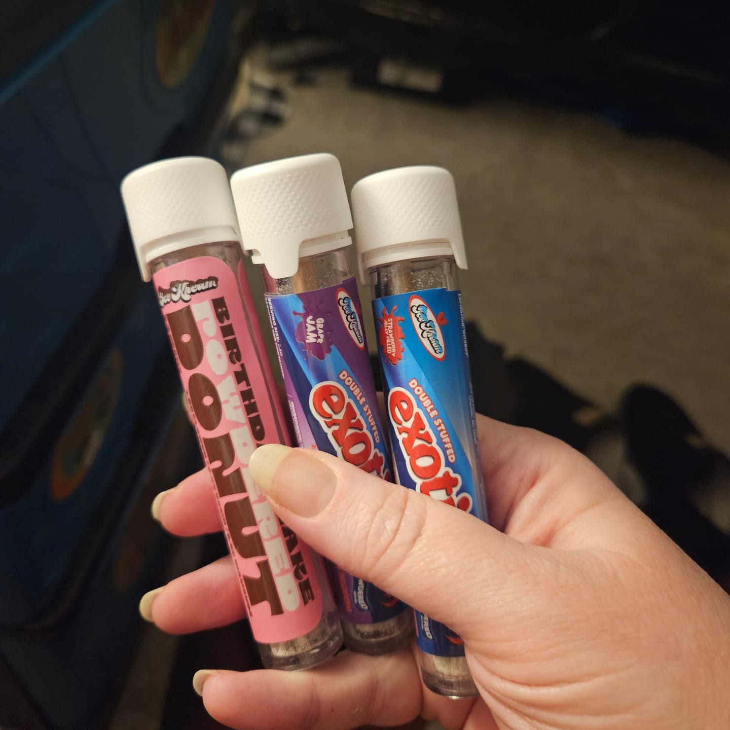 Customer photo review of THCA Exotics Value Pack