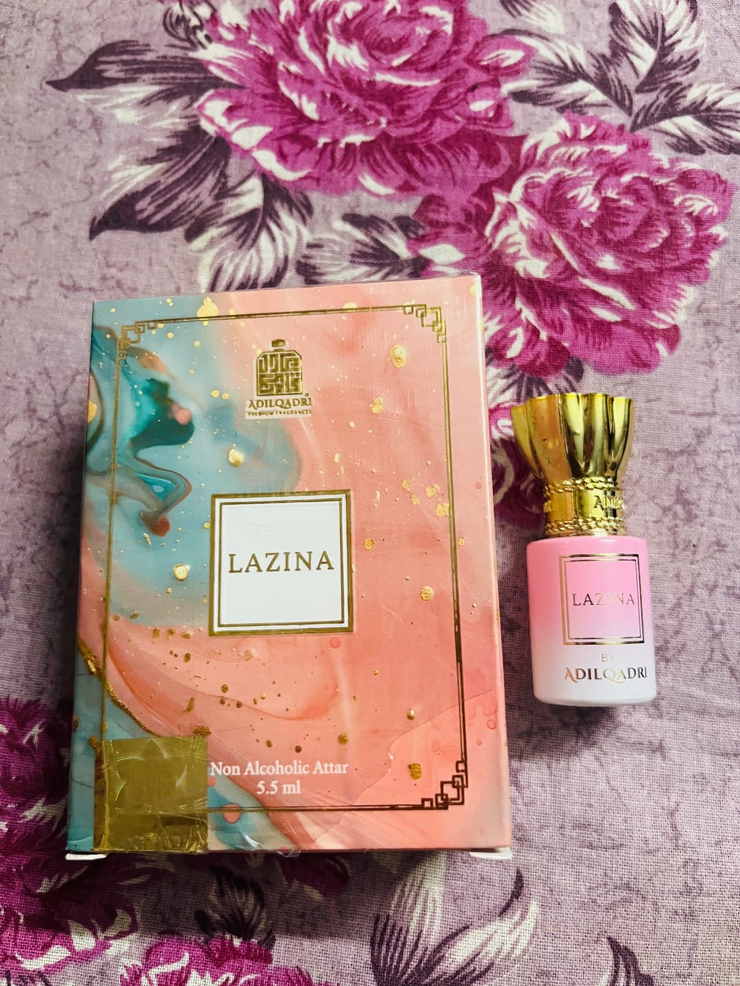 Customer photo review of Lazina Luxury Attar Perfume 5.5 ML