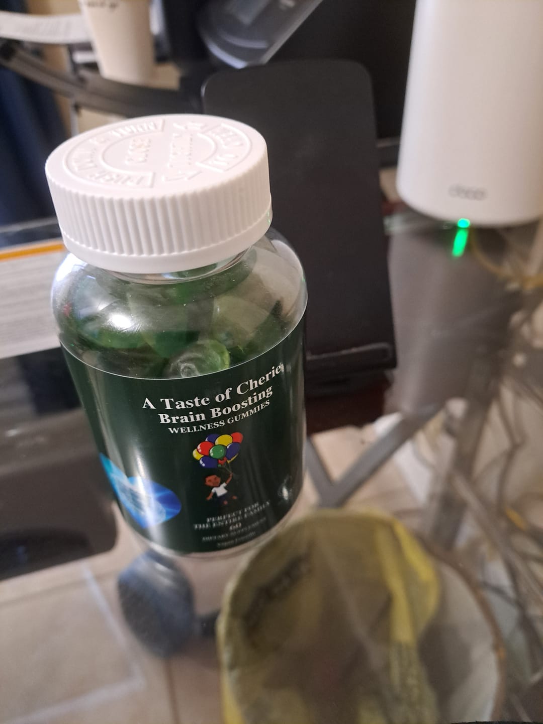 Customer photo review of Brain Bright Vitality Gummies - For Adults and Children
