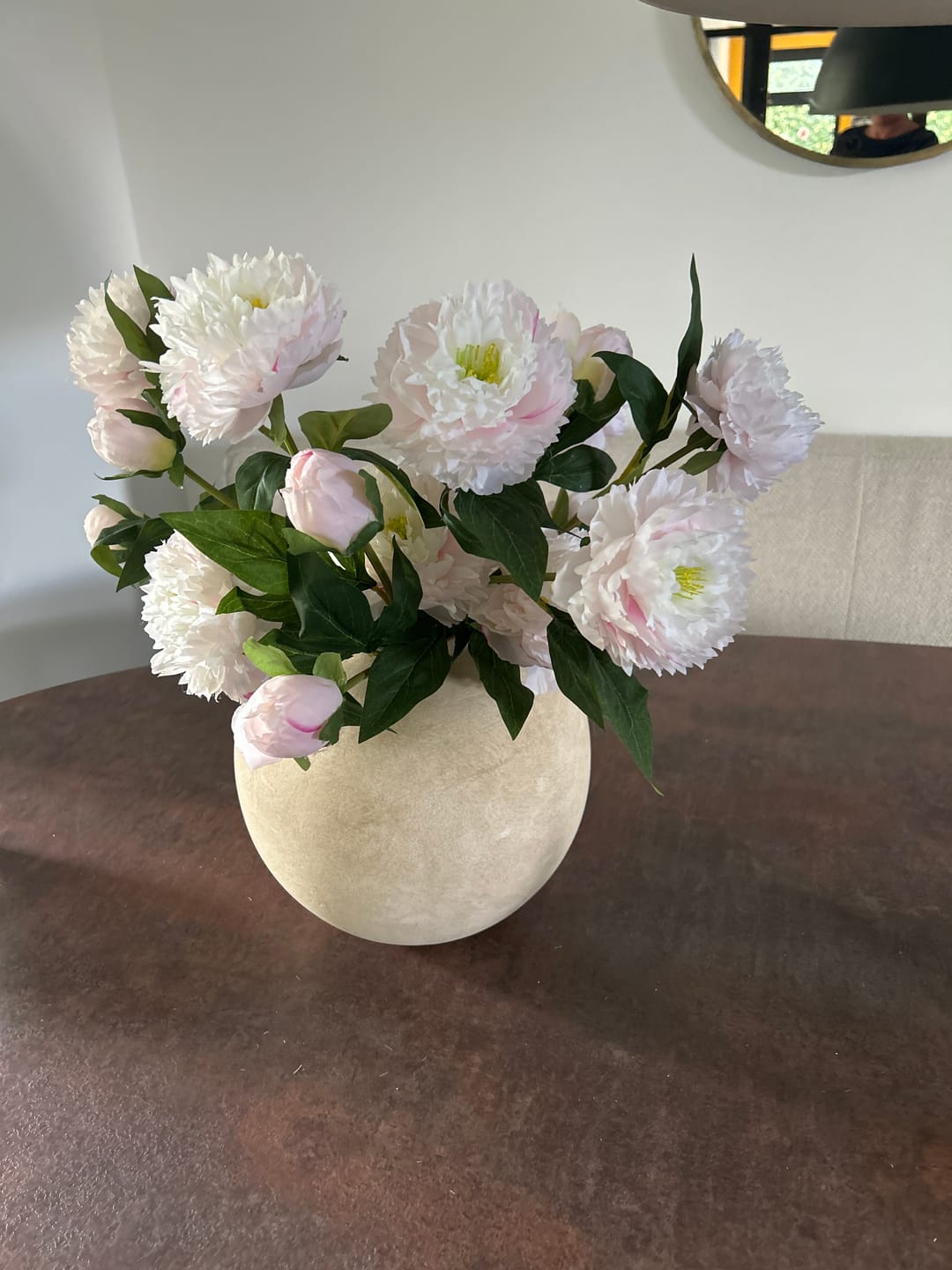 Customer photo review of Zijden Pioenrozen - Lichtroze