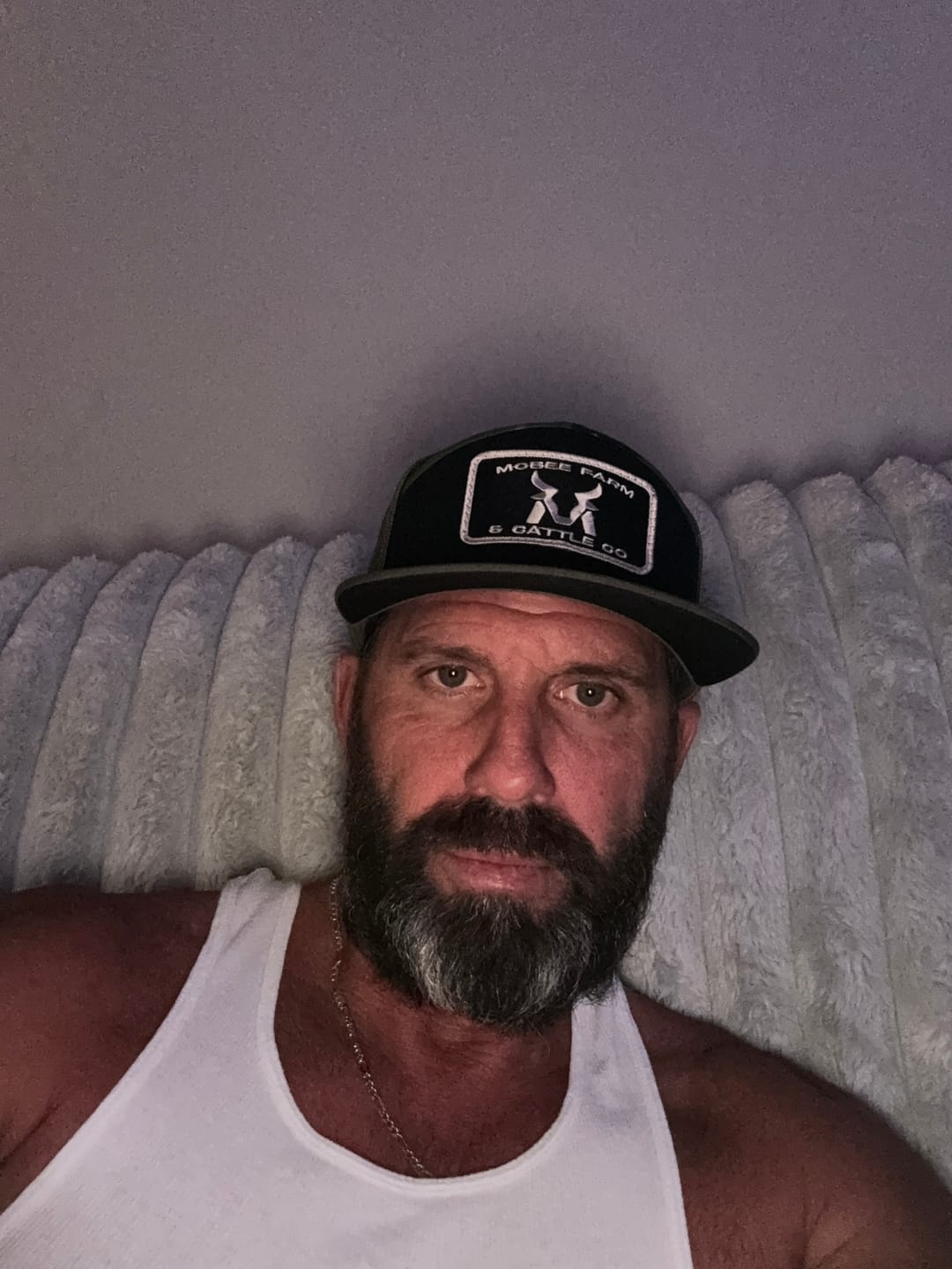 Customer photo review of McBee Farms Flat Bill Patch Hat