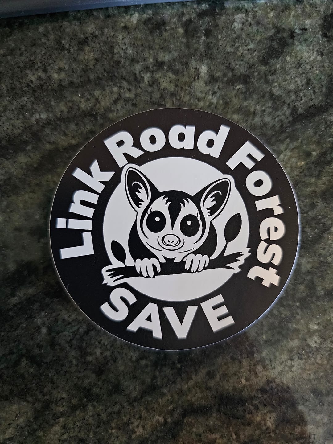 Customer photo review of Custom Circle Stickers