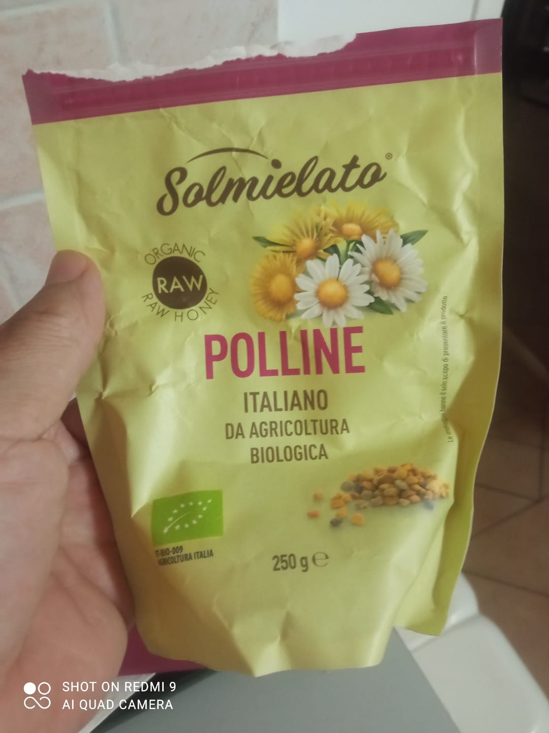 Customer photo review of Polline d’Api Biologico Italiano