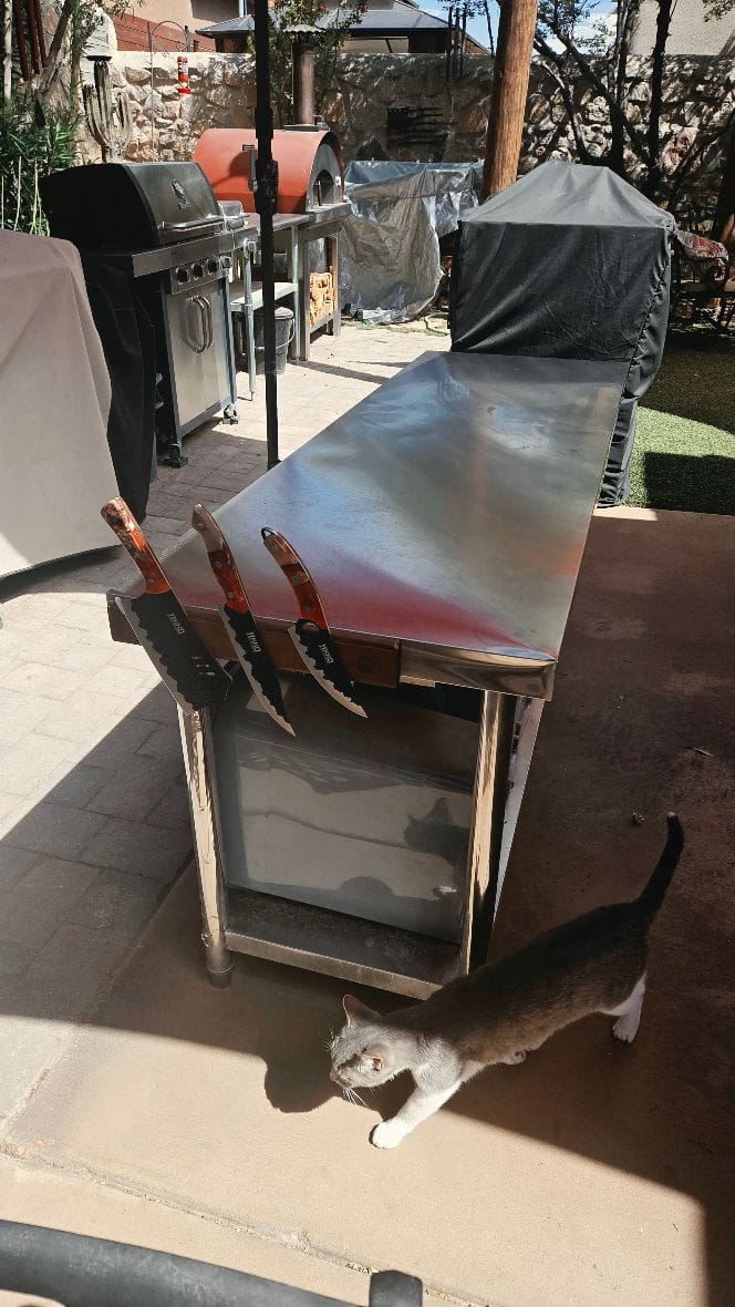 Customer photo review of ‍JIKKO® Acacia Wood Magnetic Bar (100% off)