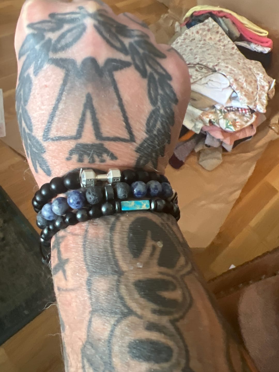 Customer photo review of Fairwhale Stone Bracelet