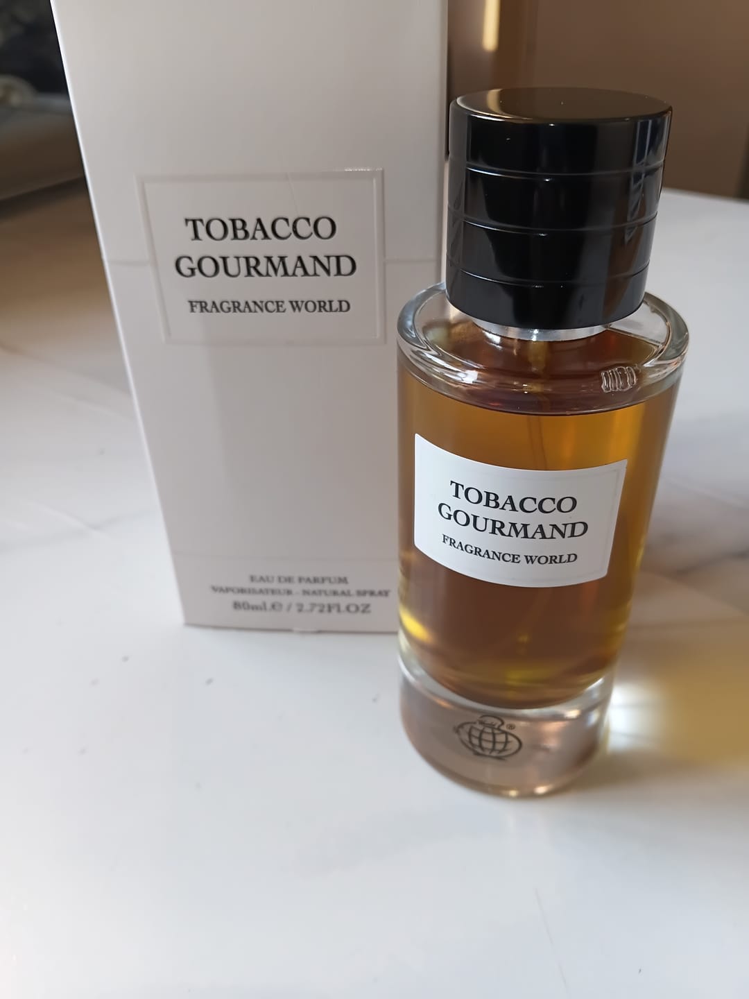 Customer photo review of Tobacco Gourmand Eau De Parfum 80ml - Fragrance World