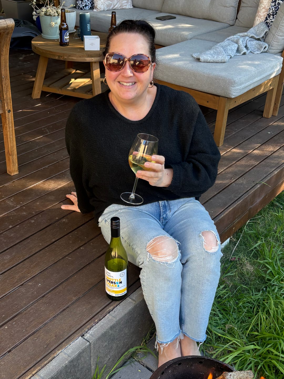 Customer photo review of Zero Sugar Chardonnay – Australian White Wine | Single Bottle