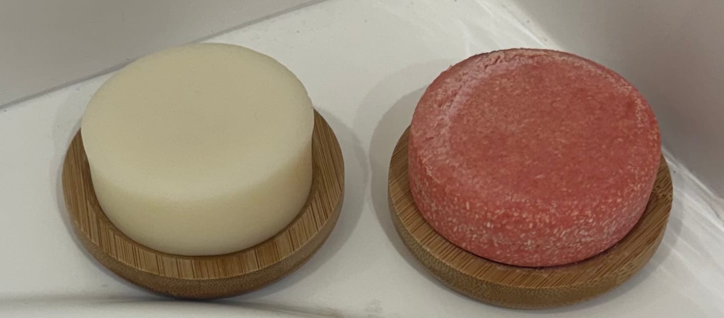 Customer photo review of Argan & Jasmine Conditioner Bar
