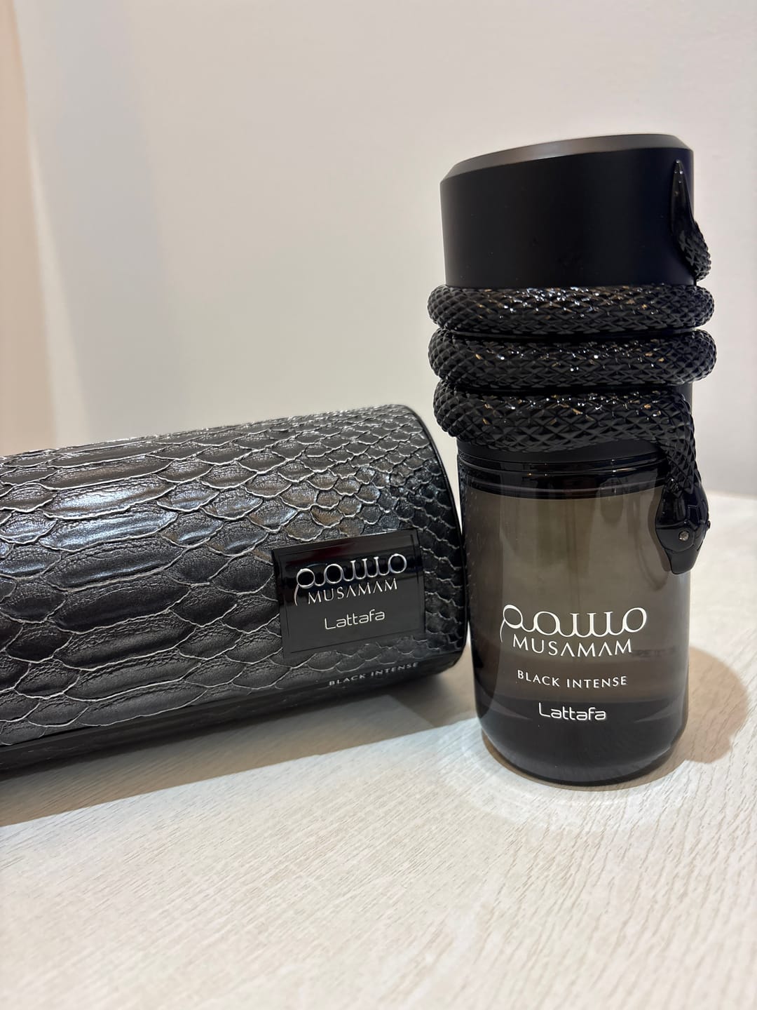 Customer photo review of LATTAFA MUSAMAM BLACK INTENSE EDP FOR MEN