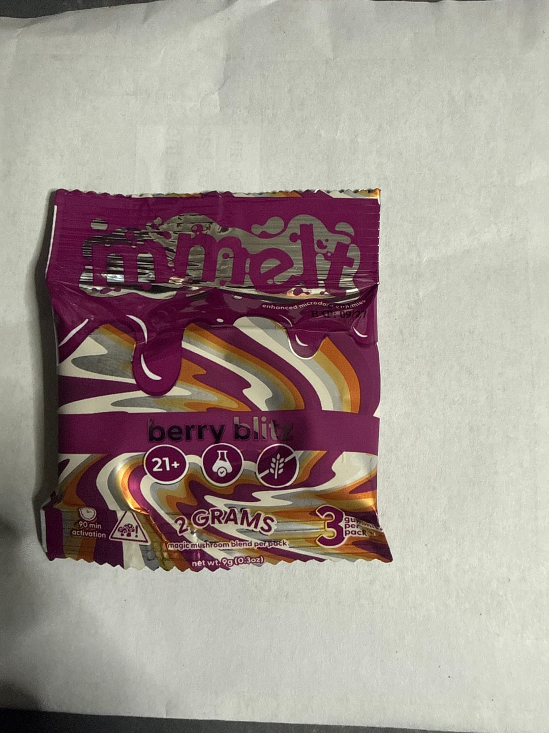 Customer photo review of Mushroom Gummies Party Pack