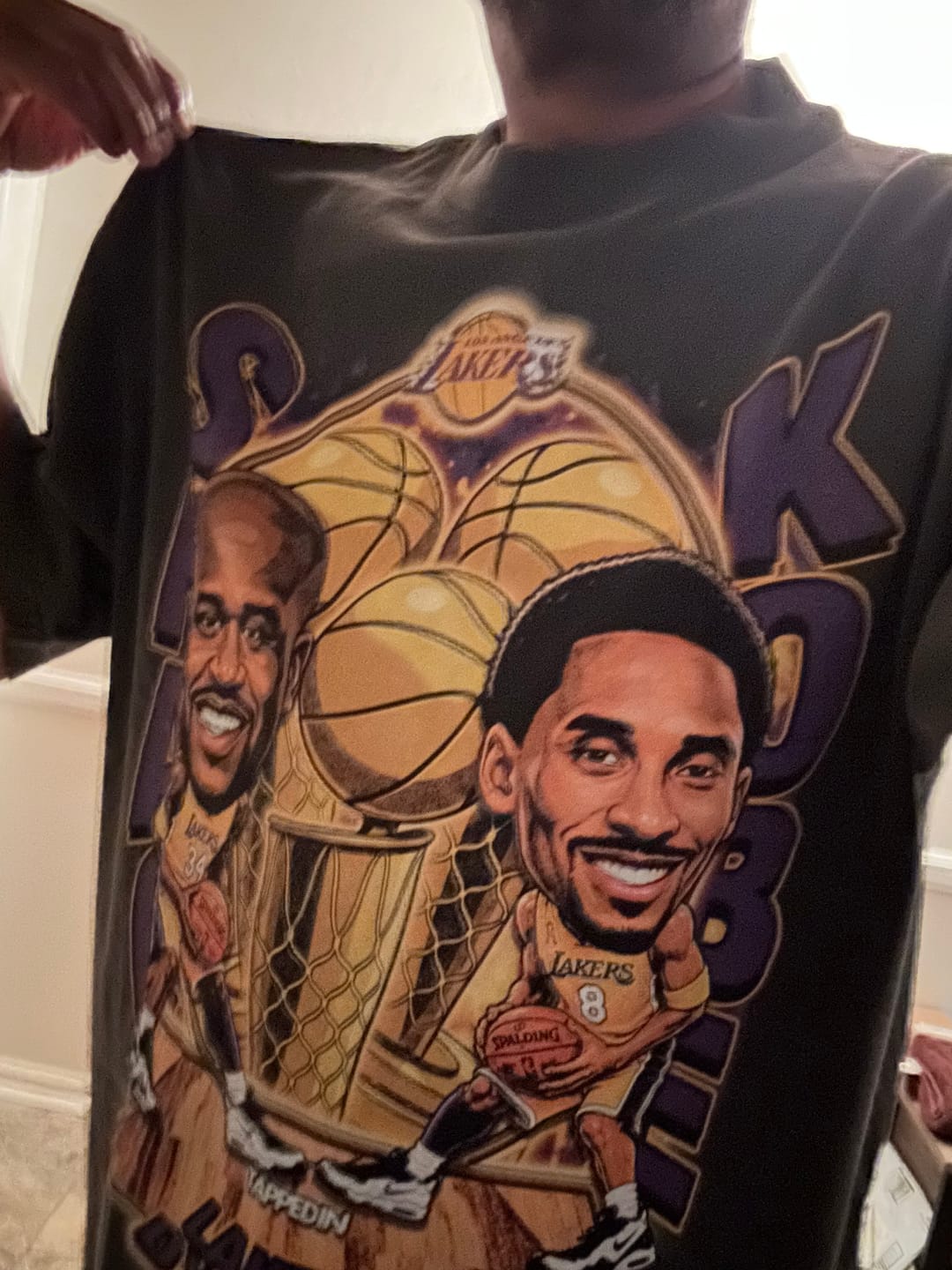 Customer photo review of SHAQ & KOBE BIG HEAD
