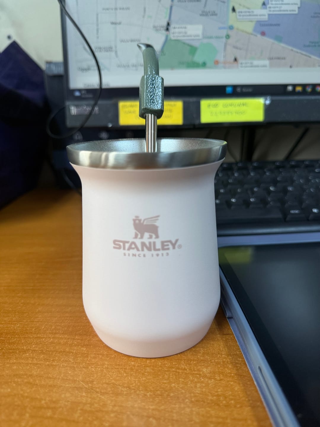 Customer photo review of Mate Stanley Rosa Palo 236 ml