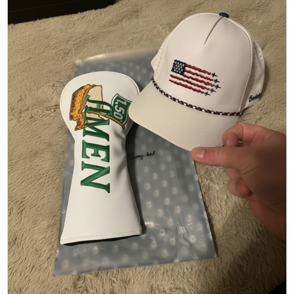 Customer photo review of The "Toast of the Course" Driver Cover